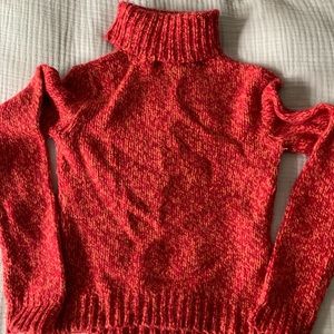 American Eagle wool-blend heathered turtleneck